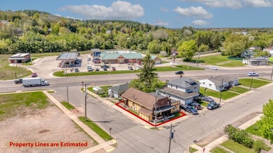 1100 Vulcan St, Iron Mountain, MI - AERIAL map view - Image1