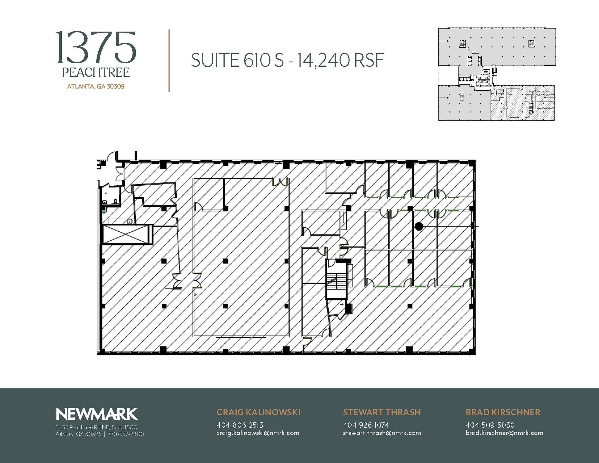 1375 Peachtree St NE, Atlanta, GA for lease Floor Plan- Image 1 of 1