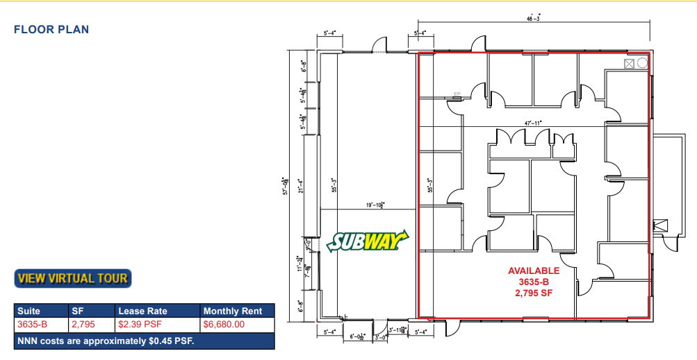 3601-3659 Bradshaw Rd, Sacramento, CA for lease Floor Plan- Image 1 of 1