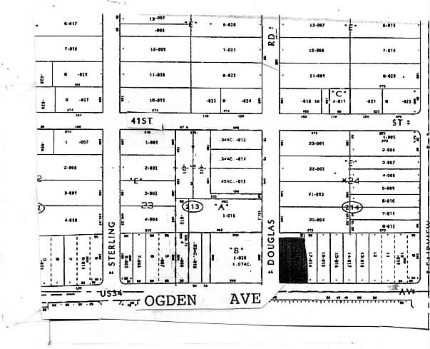 440 Ogden Ave, Downers Grove, IL for lease - Plat Map - Image 3 of 5