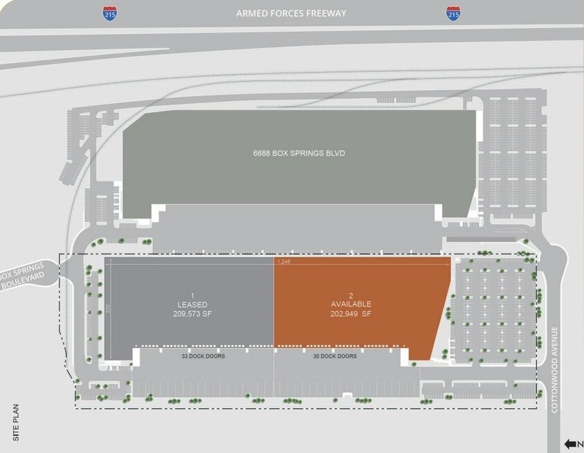 2358 Cottonwood Ave, Riverside, CA for lease Site Plan- Image 1 of 1