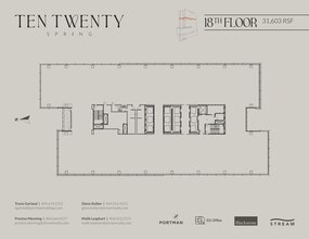 1020 Spring St, Atlanta, GA for lease Floor Plan- Image 1 of 1