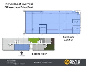 56 Inverness Dr E, Englewood, CO for lease Floor Plan- Image 1 of 1