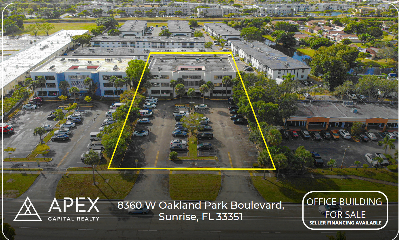 8360 W Oakland Park Blvd, Sunrise, FL for sale Aerial- Image 1 of 22