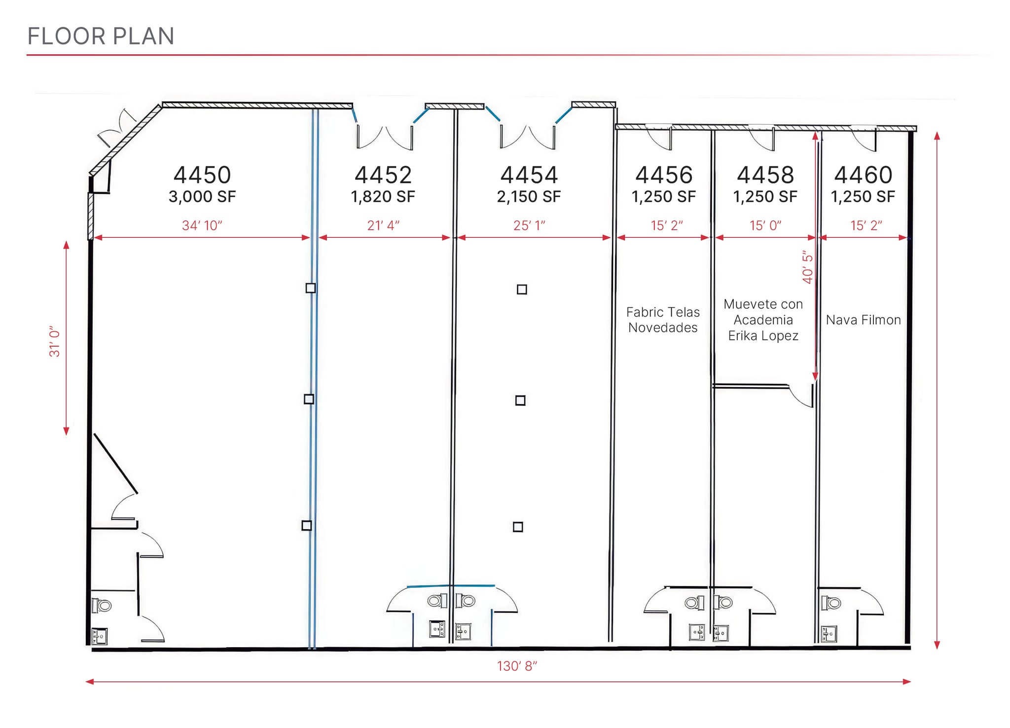 4460 Firestone Blvd, South Gate, CA for sale Floor Plan- Image 1 of 1
