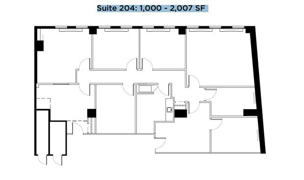 8720 Georgia Ave, Silver Spring, MD for lease Floor Plan- Image 1 of 1