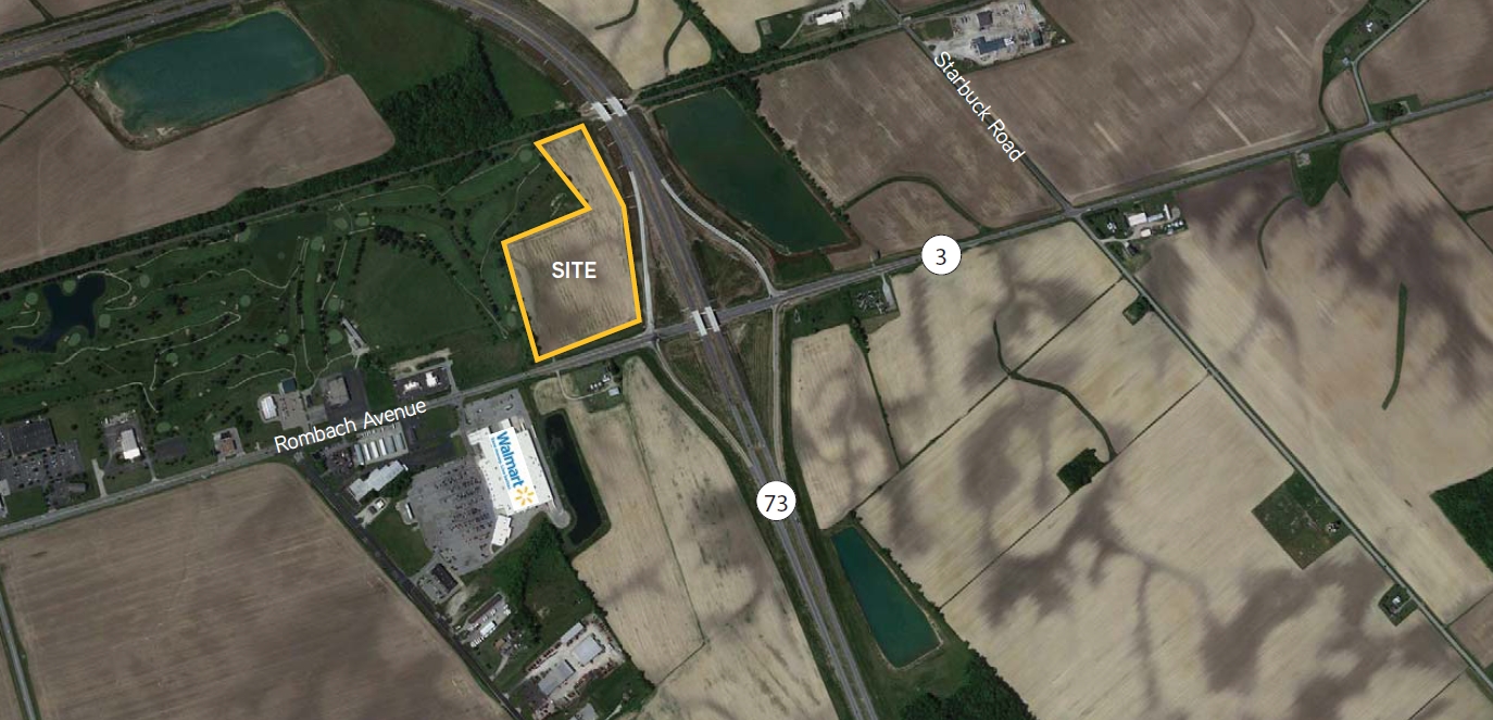 SR 22/3 & 73, Wilmington, OH for sale Aerial- Image 1 of 4