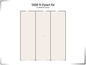 15235 N Dysart Rd, El Mirage, AZ for lease Floor Plan- Image 2 of 6