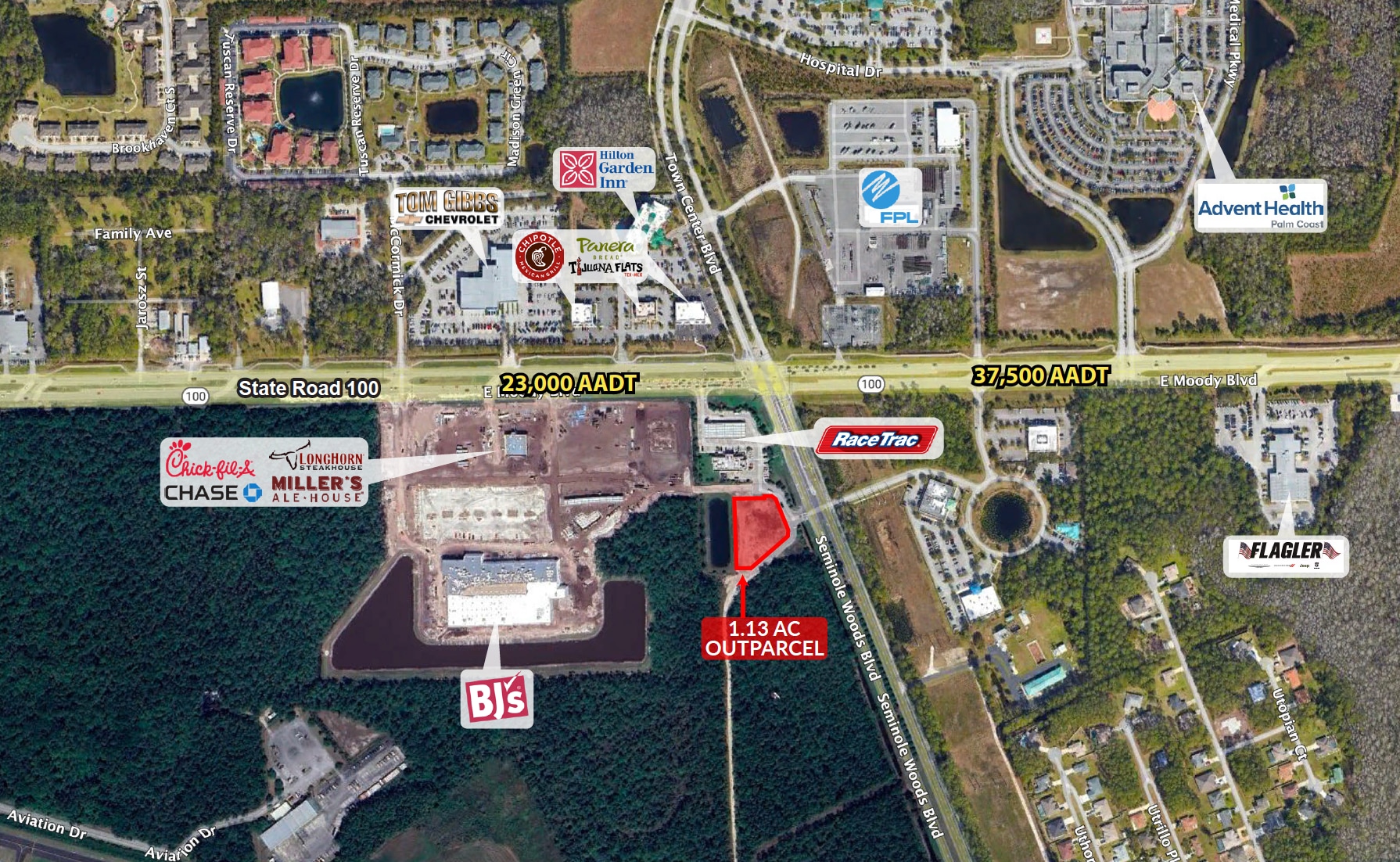 4735 Seminole Woods blvd, Palm Coast, FL for lease Primary Photo- Image 1 of 4