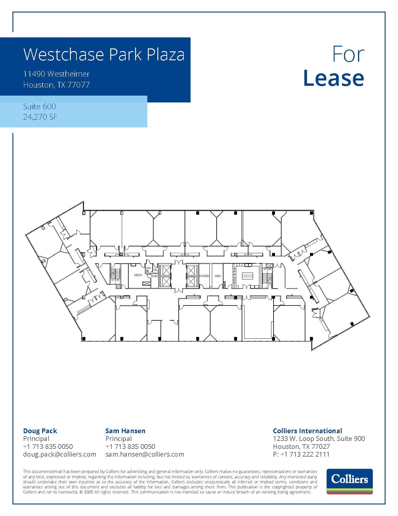 11490 Westheimer Rd, Houston, TX for lease Floor Plan- Image 1 of 1