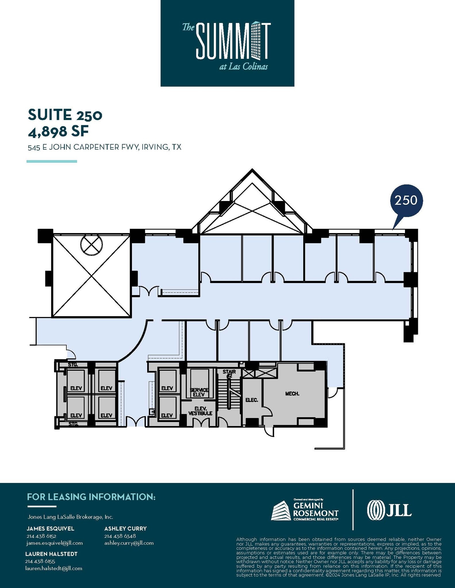 545 E John Carpenter Fwy, Irving, TX for lease Floor Plan- Image 1 of 1