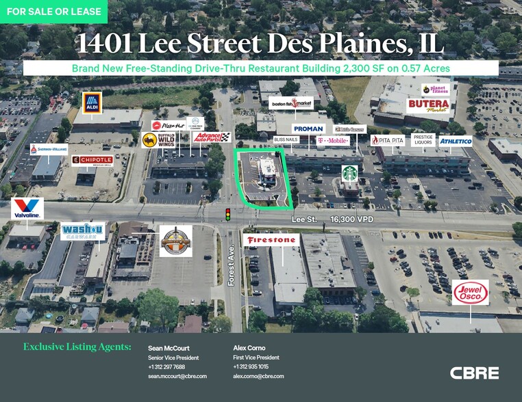 1401 Lee St, Des Plaines, IL for lease - Building Photo - Image 1 of 6