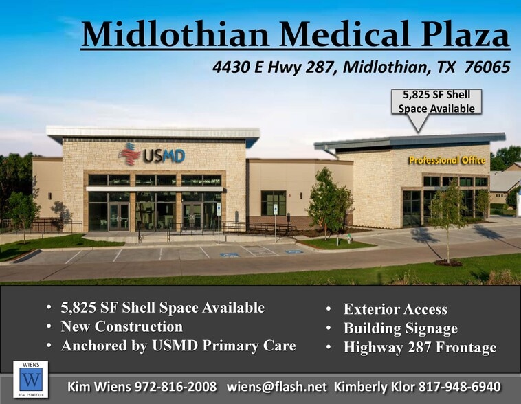 4430 E Highway 287, Midlothian, TX for lease - Building Photo - Image 1 of 9