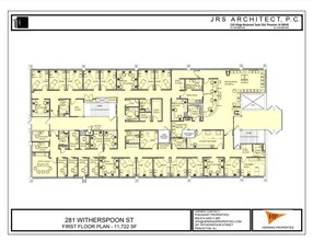 277-281 Witherspoon St, Princeton, NJ for lease Floor Plan- Image 1 of 1