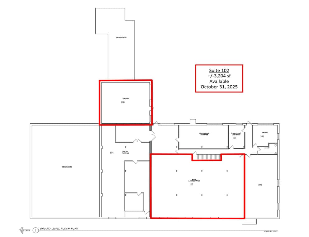 909 Blackstone Ave, Waukesha, WI for lease Floor Plan- Image 1 of 1