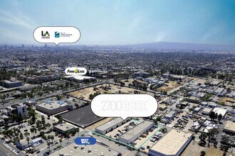 2700 Rose Ave, Signal Hill, CA - AERIAL map view