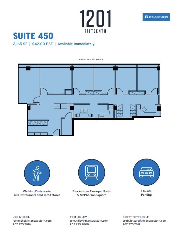 1201 15th St NW, Washington, DC for lease Floor Plan- Image 1 of 1