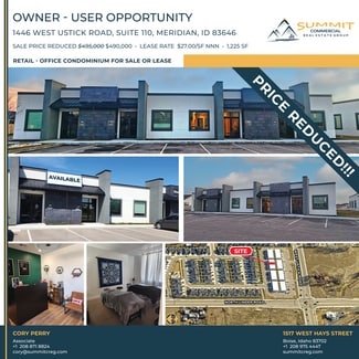 More details for 1446 W Ustick Rd, Meridian, ID - Office for Sale