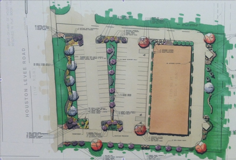 3790 S Houston Levee Rd, Collierville, TN for lease - Site Plan - Image 2 of 2