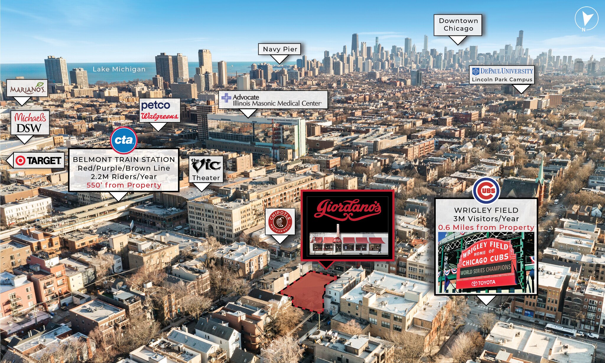 1040 W Belmont Ave, Chicago, IL for sale Building Photo- Image 1 of 1