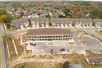 500 Wayland Grove Ln, Apex, NC - aerial  map view