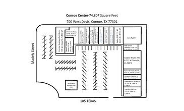 701-731 W Davis St, Houston, TX for lease Site Plan- Image 2 of 4