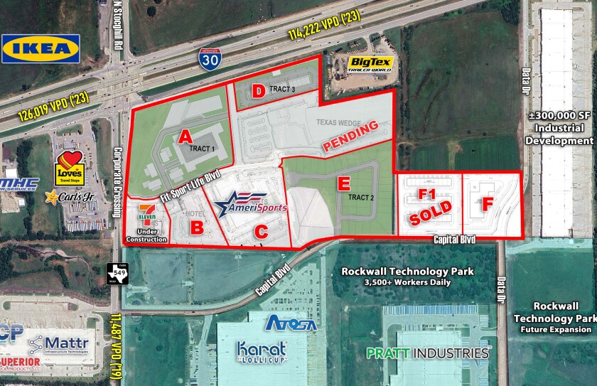 SEC I-30 & FM 549, Rockwall, TX for sale - Building Photo - Image 1 of 6