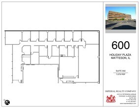 600 Town Center Rd, Matteson, IL for lease Site Plan- Image 1 of 6