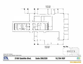 2160 Satellite Blvd, Duluth, GA for lease Floor Plan- Image 2 of 3