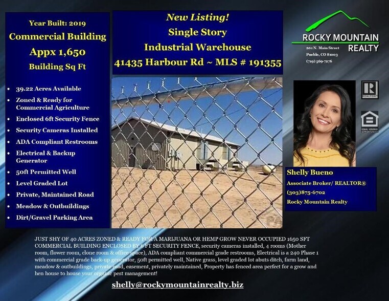 41435 Harbour Rd, Avondale, CO for sale - Building Photo - Image 1 of 1