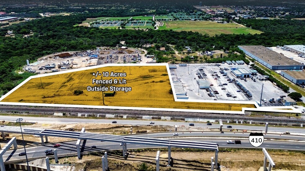 I-35 & 410 Interchange, San Antonio, TX for lease - Aerial - Image 3 of 3