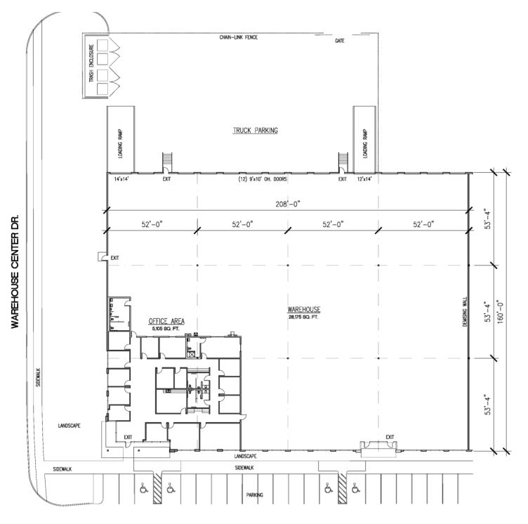 19051 Kenswick Dr, Humble, TX for lease Floor Plan- Image 1 of 3