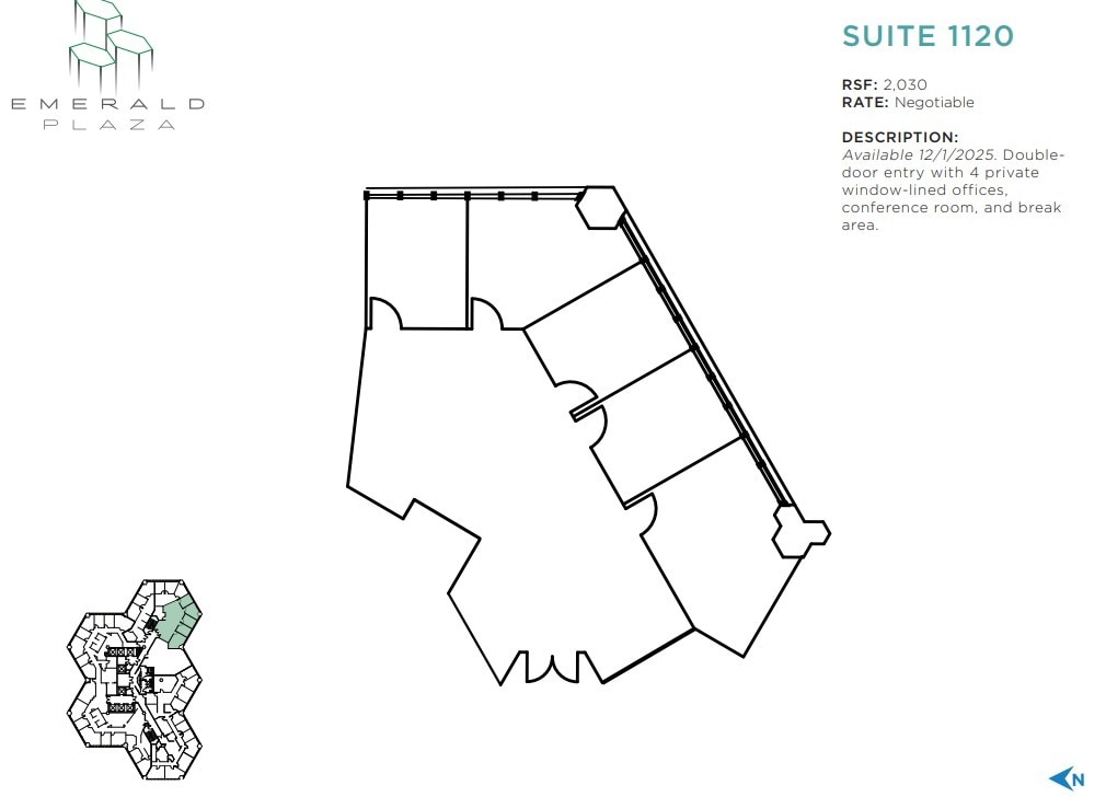 402 W Broadway, San Diego, CA for lease Floor Plan- Image 1 of 1