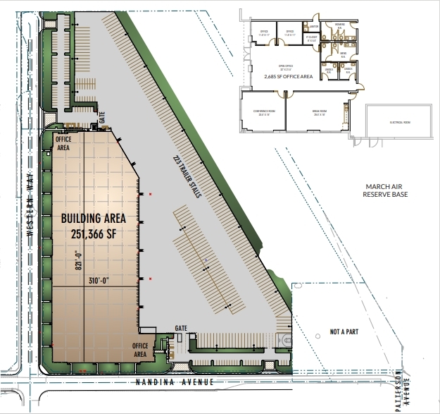 1330 Nandina Ave, Perris, CA for sale - Site Plan - Image 1 of 1