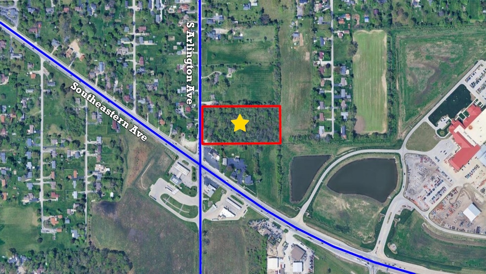 2345 S Arlington Ave, Indianapolis, IN for sale - Aerial - Image 1 of 5