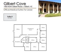 1400 N Gilbert Rd, Gilbert, AZ for lease Floor Plan- Image 1 of 1