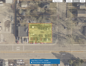 128 3rd Ave, Longmont, CO - aerial  map view