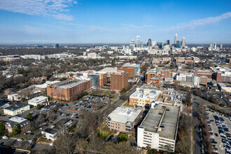 1900 Randolph Rd, Charlotte, NC - aerial  map view