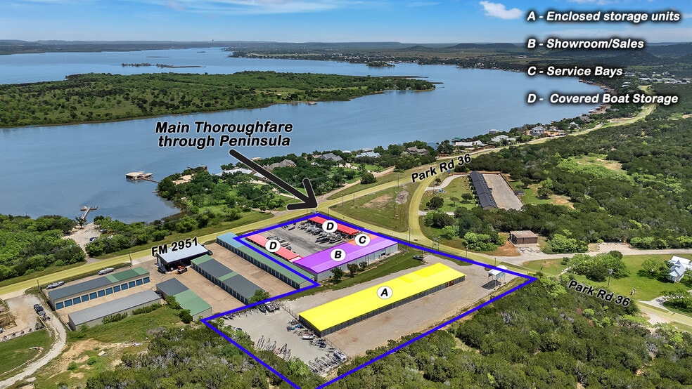 1770 FM 2951, Graford, TX for sale - Aerial - Image 2 of 12