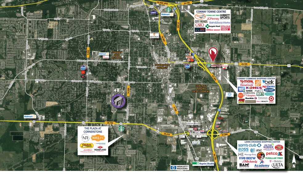 916 E Oak St, Conway, AR for lease - Building Photo - Image 3 of 3