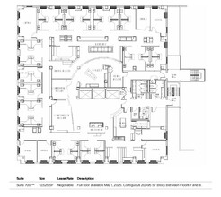 7735 Old Georgetown Rd, Bethesda, MD for lease Floor Plan- Image 1 of 1