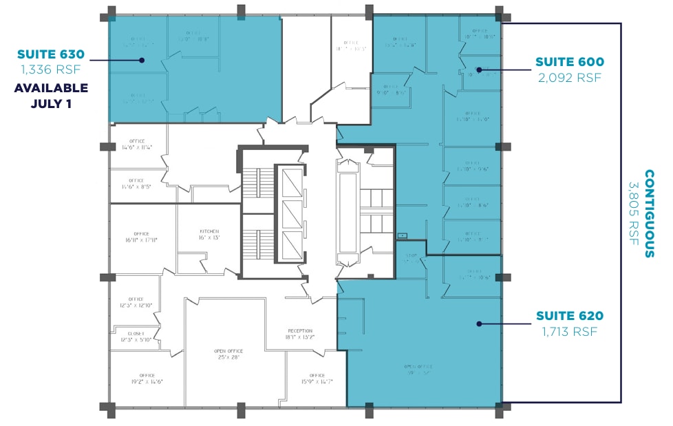 5755 Granger Rd, Independence, OH for lease Floor Plan- Image 1 of 1