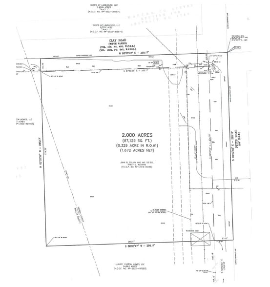 SWC of Clay Road & Pitts Road, Katy, TX for sale - Building Photo - Image 2 of 4
