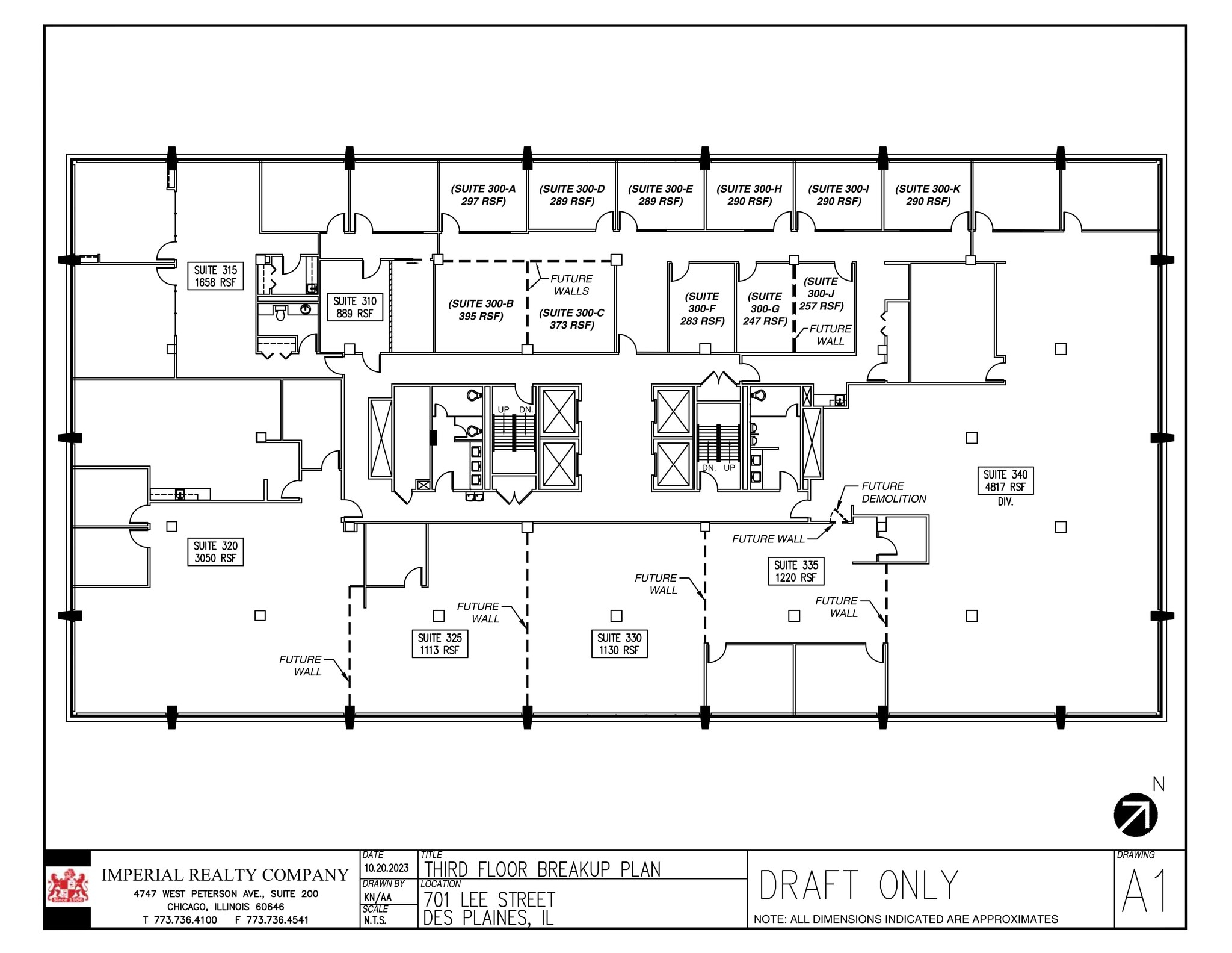 701 Lee St, Des Plaines, IL for lease Site Plan- Image 1 of 2