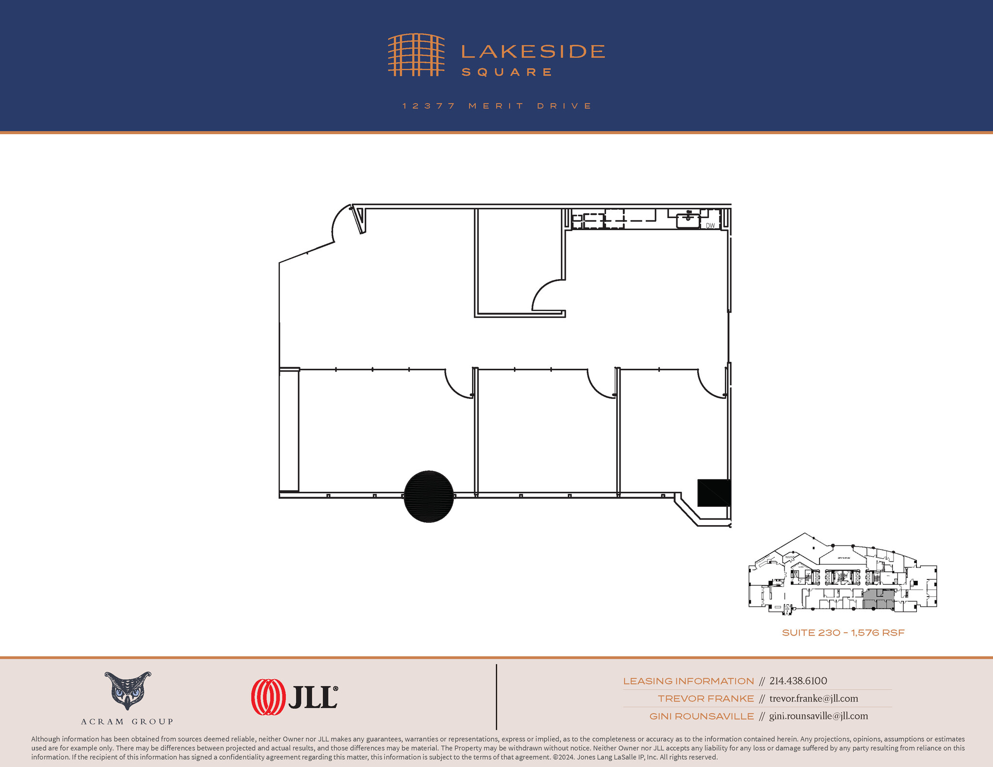 12377 Merit Dr, Dallas, TX for lease Floor Plan- Image 1 of 1