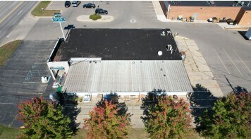 1402 N Eaton St, Albion, MI - AERIAL map view - Image1