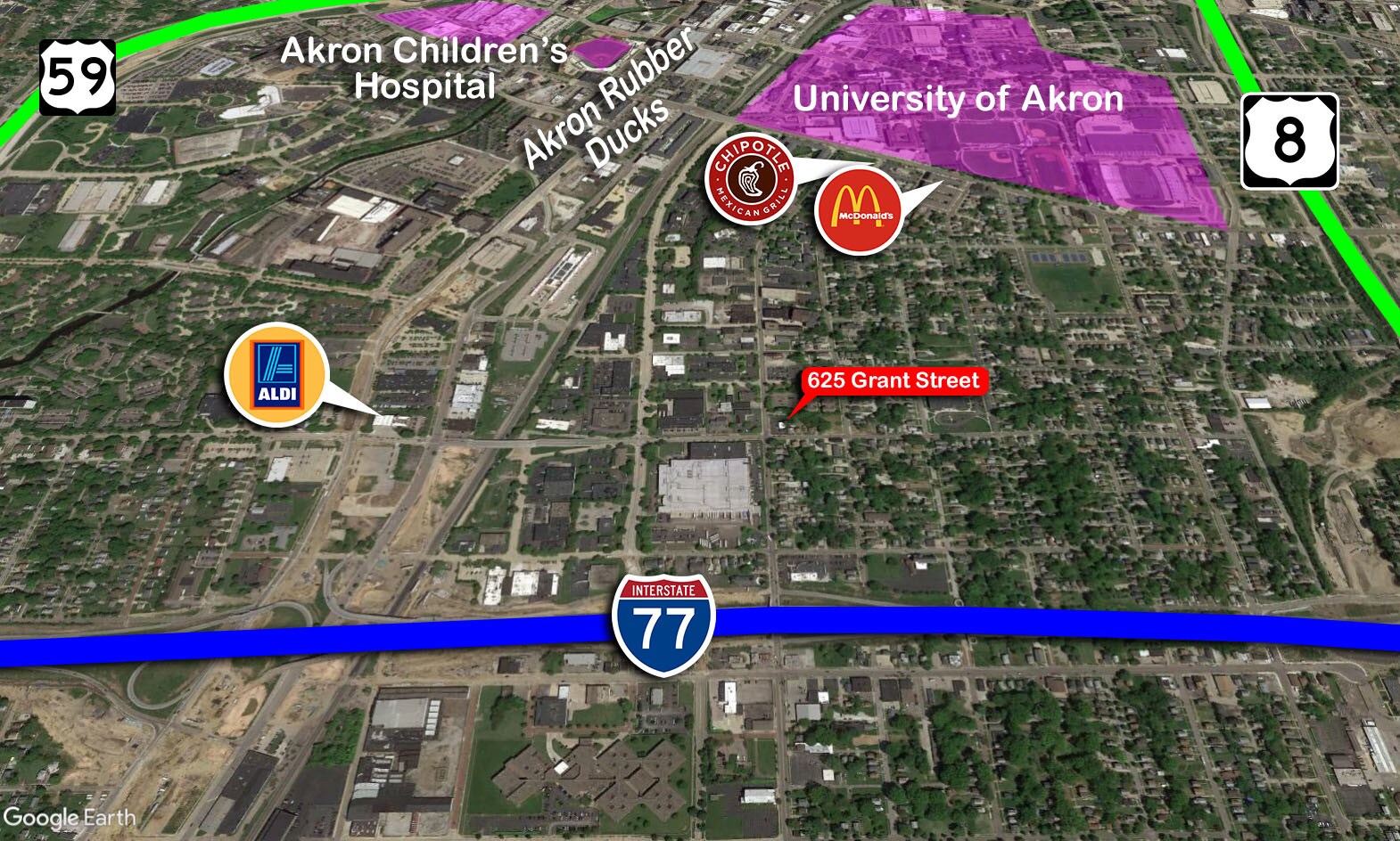 625 Grant St, Akron, OH for sale Other- Image 1 of 1