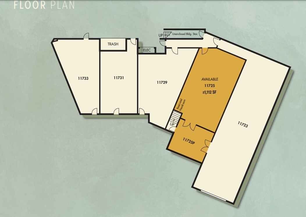 11723-11733 Barrington Ct, Los Angeles, CA for lease Floor Plan- Image 1 of 1