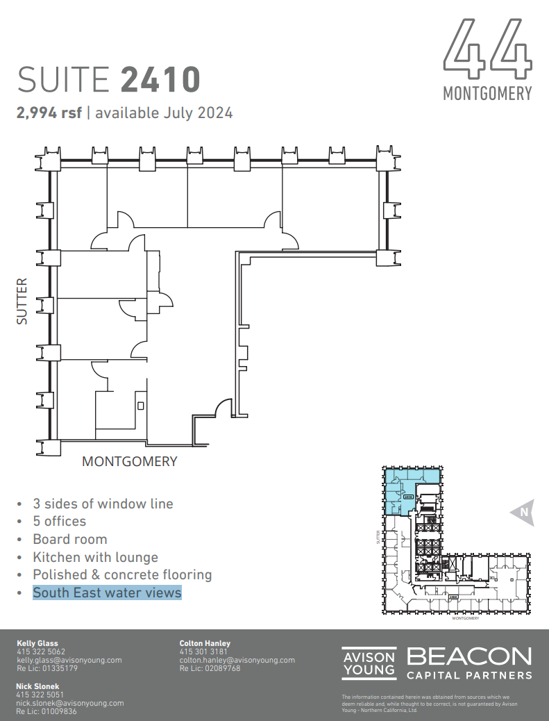 44 Montgomery St, San Francisco, CA for lease Floor Plan- Image 1 of 1