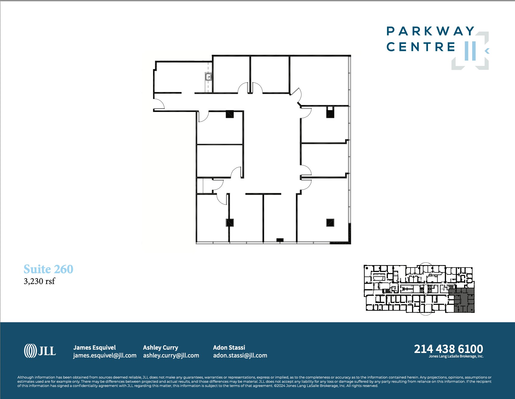 2805 Dallas Pkwy, Plano, TX for lease Floor Plan- Image 1 of 1